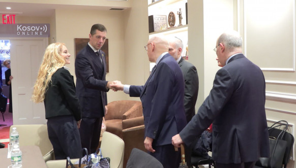 Đurić sa predstavnicima Konferencije predsednika glavnih američkih jevrejskih organizacija