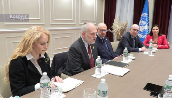 Đurić sa predstavnicima Konferencije predsednika glavnih američkih jevrejskih organizacija