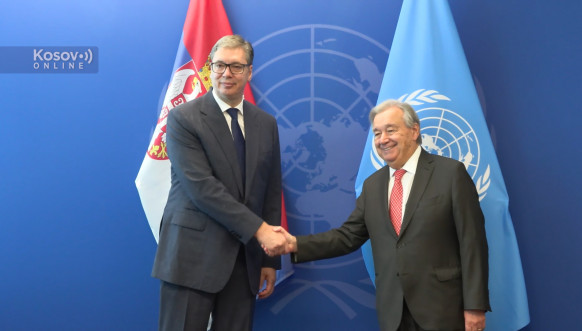 Vučić u Njujorku sa Guterešom