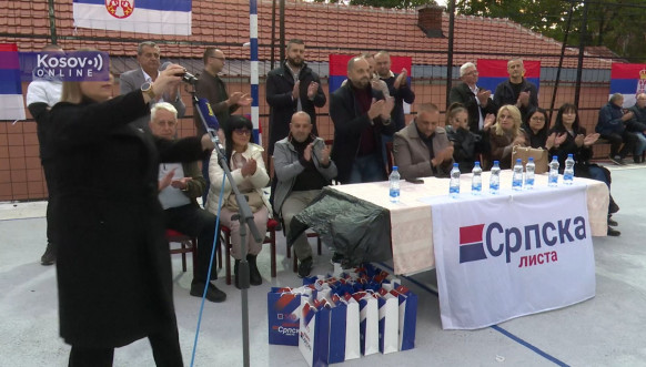 Srpska lista, skup u Brđanima