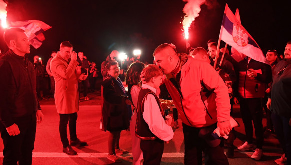 Srbi sa Kosova stigli u Kraljevo