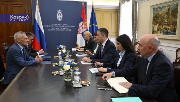 Ministar spoljnih poslova Srbije Marko Đurić i ambasador Rusije Aleksandar Bocan-Harčenko