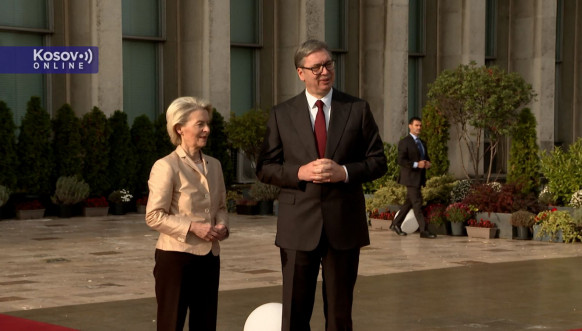 Ursula fon der Lajen i Aleksandar Vučić