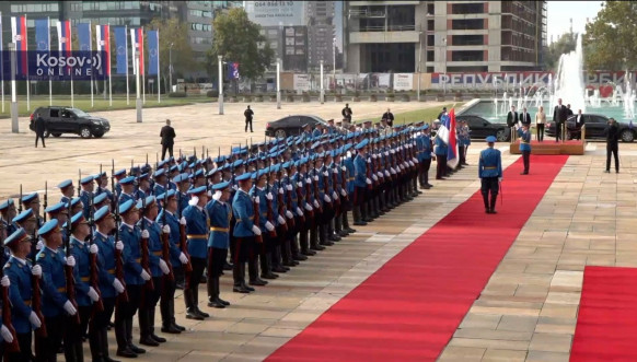 Ursula fon der Lajen i Aleksandar Vučić