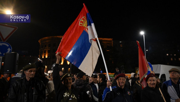 Doček za Srbe sa Kosova u Beogradu Doček za Srbe sa Kosova u Beogradu