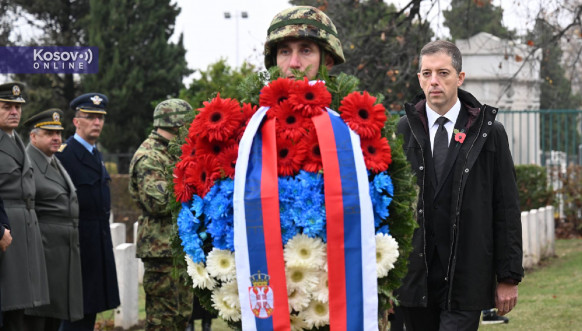 Ministar Đurić položio venac na Ratnom groblju Komonvelta