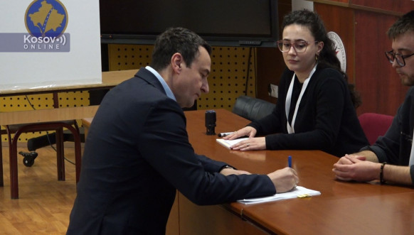 Aljbin Kurti glasao u Prištini