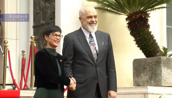 Edi Rama i Marta Kos