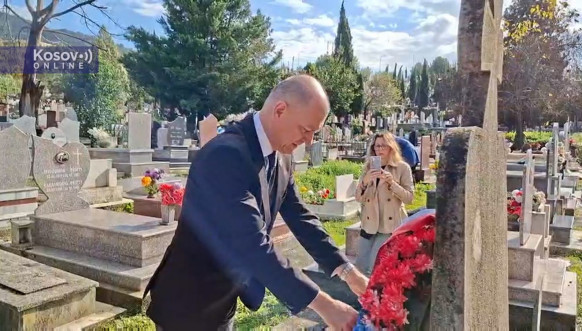 Delegacija Ambasade Srbije u Albaniji obeležila Dan primirja polaganjem venca