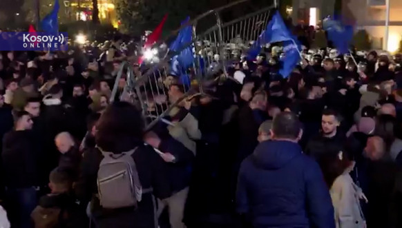 Protest opozicije u Tirani