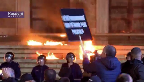 Protest opozicije u Tirani
