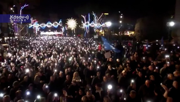 Protest opozicije u Tirani
