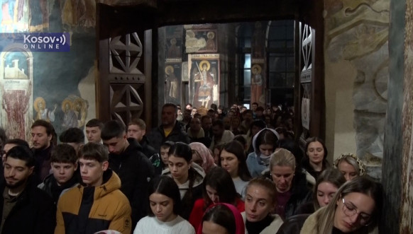 Božićna liturgija, Gračanica