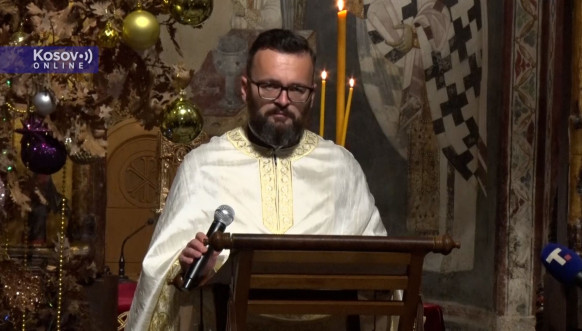 Božićna liturgija, Gračanica