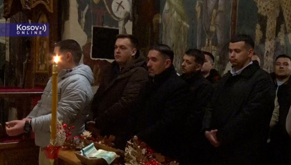 Božićna liturgija, Gračanica