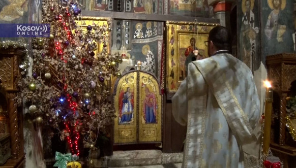 Božićna liturgija, Gračanica