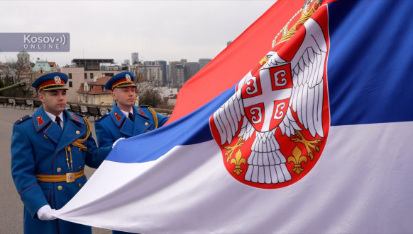 Počasna paljba, zastava