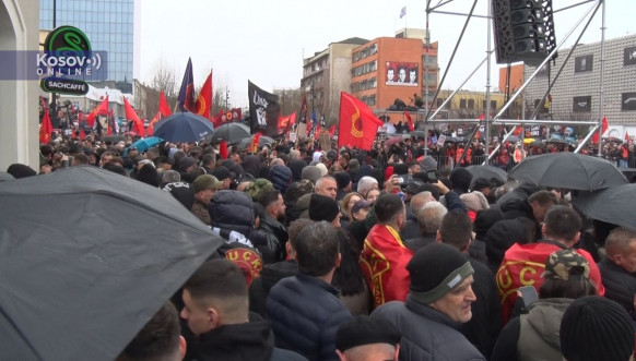 Priština, skup podrške optuženima u Hagu