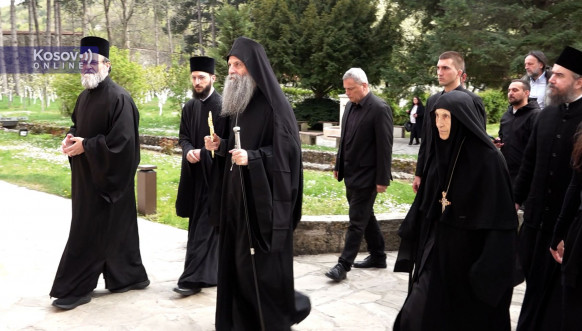 Patrijarh Porfirije u Pećkoj patrijaršiji 