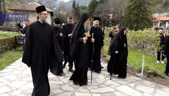 Patrijarh Porfirije u Pećkoj patrijaršiji 