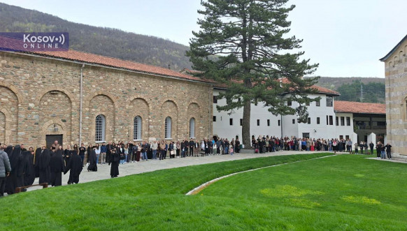 Patrijarh u Visokim Dečanima 