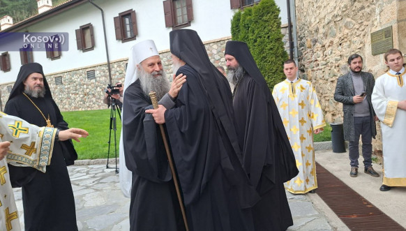 Patrijarh u Visokim Dečanima