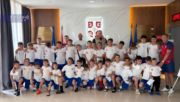 Srpska deca iz Orahovca u trening kampu Fudbalskog saveza Srbije