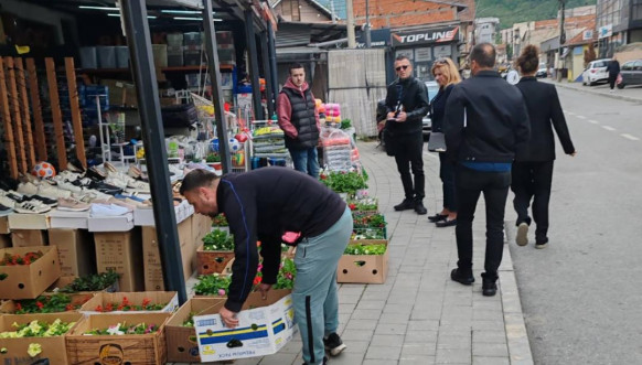 Severna Mitrovica, kazne za uzurpiranje javnih površina
