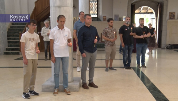 Parastos u crkvi Svetog Đorđa u Prizrenu