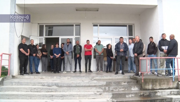 Protest zaposlenih u Partešu Protest zaposlenih u Partešu