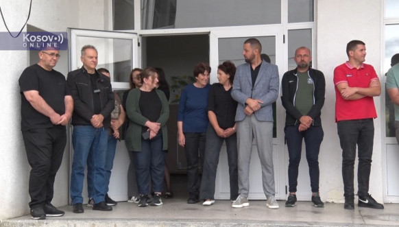 Protest zaposlenih u Partešu Protest zaposlenih u Partešu