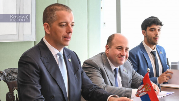 Marko Đurić sa ministrom spoljnih poslova Brazila Maurom Vijeirom