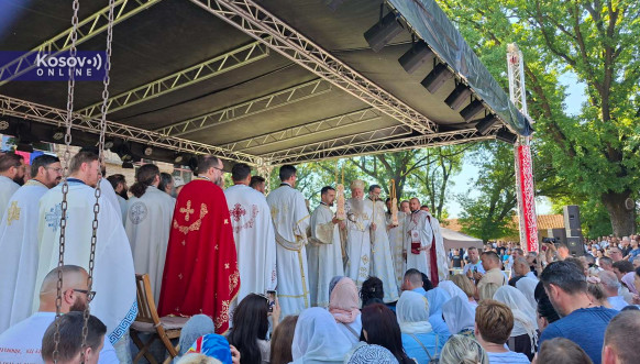 Vidovdan u Gračanici, liturgija
