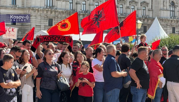 Beč protest Albanaca 20 09 2026