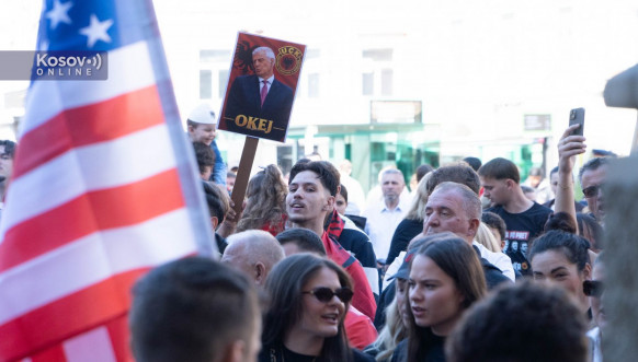 Protest zbog presude OVK u Gracu