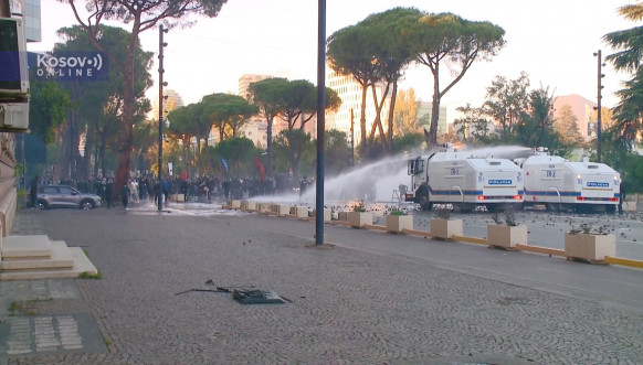 Tirana protest