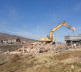Cernica, rušenje kuće Jovici Menkoviću 
