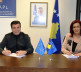 Ministarka i gradonačelnici, potpisivanje ugovora, FOTO: MALS 