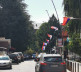 Severna Mitrovica okićena zastavama Srbije