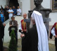 Prizrenska Bogoslovija 2016. - Otkrivanje biste - Patrijar Iriniej -Episkop raškoprizrenski Teodosije