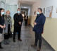 Spirić i Biševac prilikom obilaska Medicinske škole