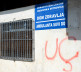 Grafiti OVK na ambulanti u Suvom Dolu