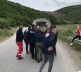 Motociklista, pad