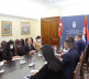 Ministar spoljnih poslova Srbije Nikola Selaković  sa ministrom spoljnih poslova Nepala Narajanom Кadkom