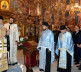 Badnje veče, Petković na paljenju badnjaka u hramu Svetog Dimitrija