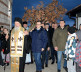 Badnje veče, Petković na paljenju badnjaka u hramu Svetog Dimitrija
