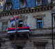 Srpska zastava na ambasadi u Buenos Ajresu