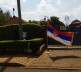 Srpska zastava na ambasadi u Najrobiju