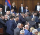 Incident u Skupštini Srbije 