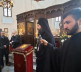 Petar Petković u manastiru Draganac